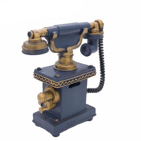 Retro Resin Telephone Decor
