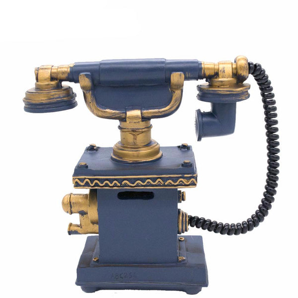 Retro Resin Telephone Decor