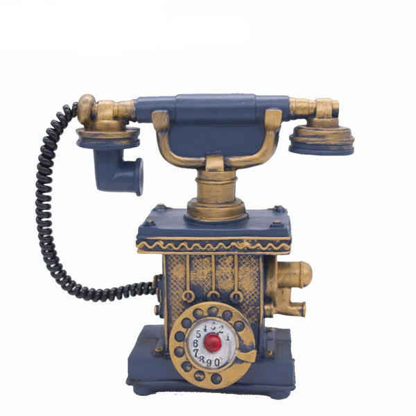 Retro Resin Telephone Decor