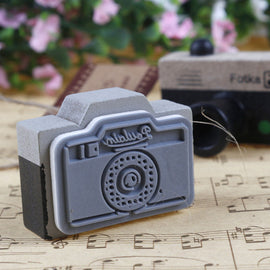Rubber Stamp Retro Camera