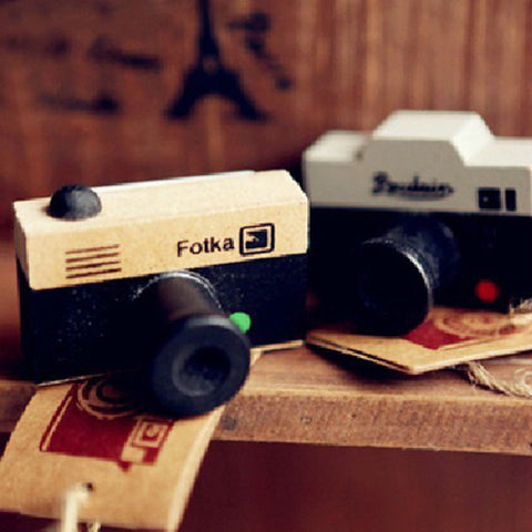 Rubber Stamp Retro Camera