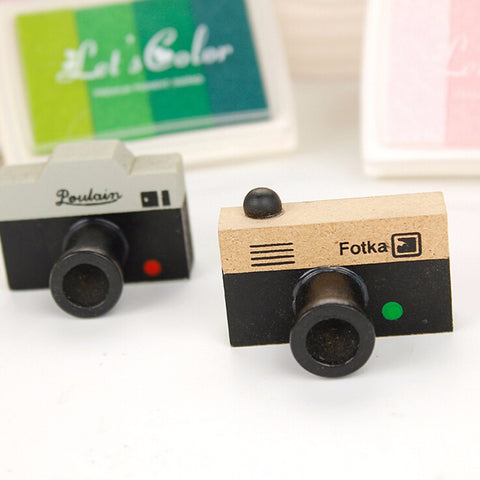 Wooden Retro Camera