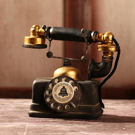 Retro Telephone Home Decoration