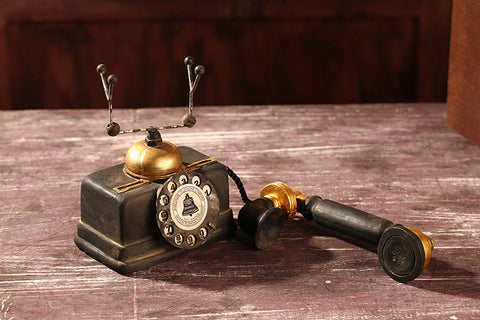 Retro Telephone Home Decoration