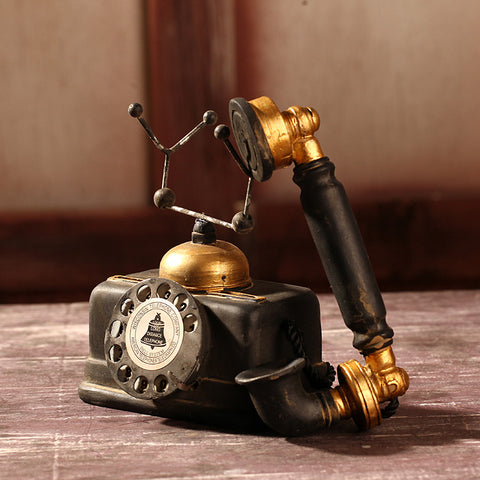Retro Telephone Home Decoration