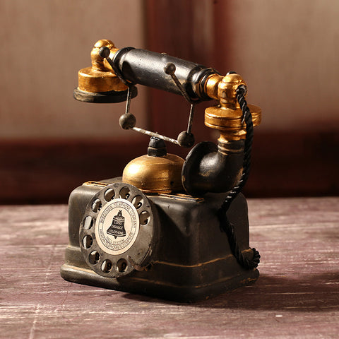 Retro Telephone Home Decoration