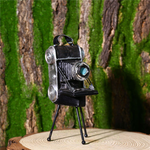 Vintage Retro Tripod Camera